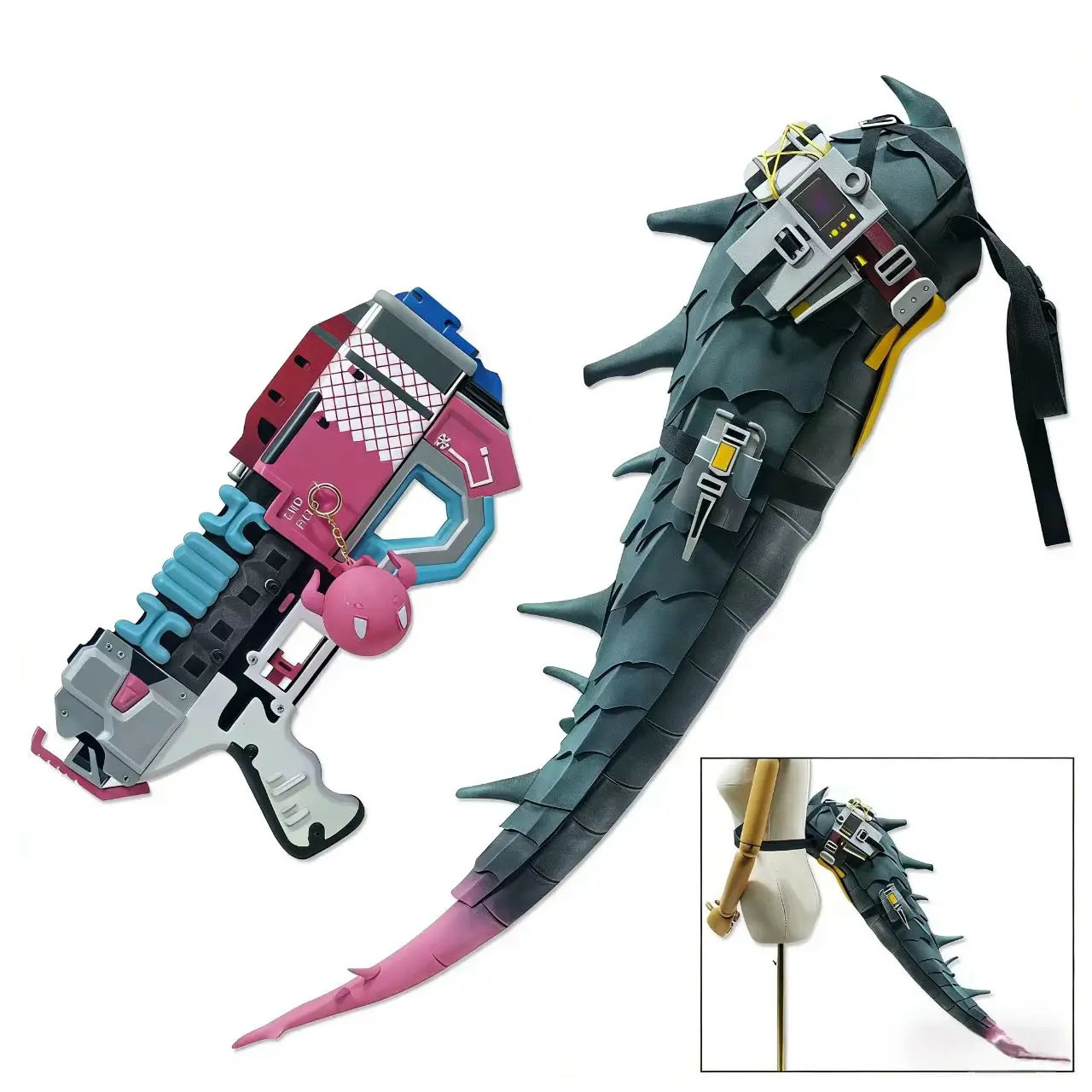 Cosplay Prop Pistol - อนิเมะอาร์คไนท์ส ยวอนน์ ‌ ปืนของเล่นคอสเพลย์ ปืนพกการ์ตูน ของตกแต่ง