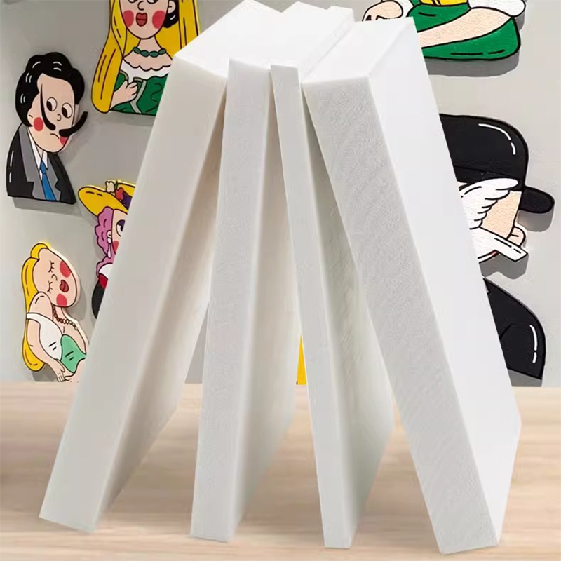 Eva Foam Sheet - XPS Foam Board แผ่นการสร้างแบบจําลองสีขาวความหนาแน่นสูงสําหรับ Diorama Terrain