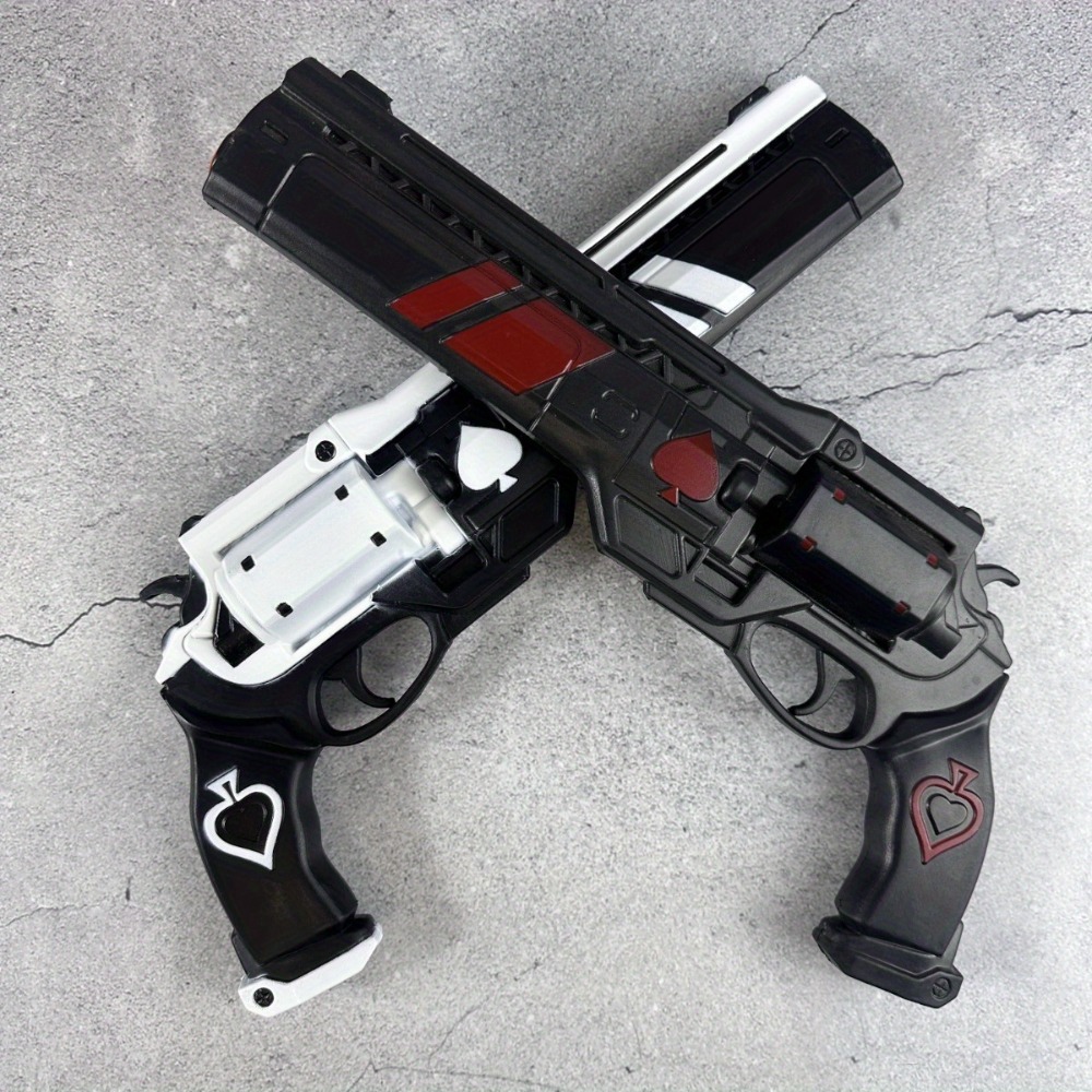 Cosplay Prop Pistol - ปืนพก PU ขนาด 15 นิ้ว รูปทรงดาบคาตานะ
