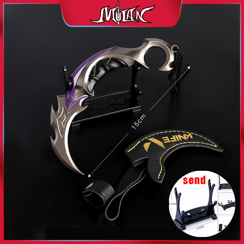 6 นิ้ว Valorant EP5 Karambit โ - Craft Knife Set บทวิจารณ์และราคา
