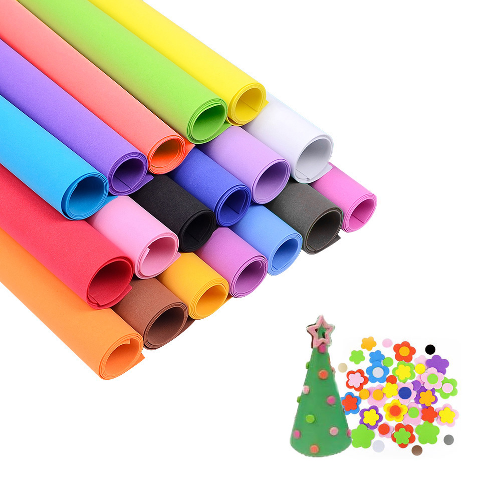 แผ่นโฟม EVA สีสันสดใส 16 สี หน - Eva Foam Sheet บทวิจารณ์และราคา