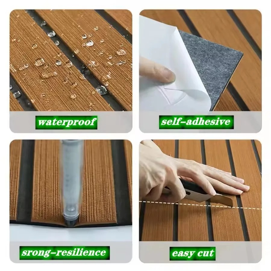 แผ่นพื้นโฟม EVA ลายไม้สักเทียม - Eva Foam Sheet บทวิจารณ์และราคา